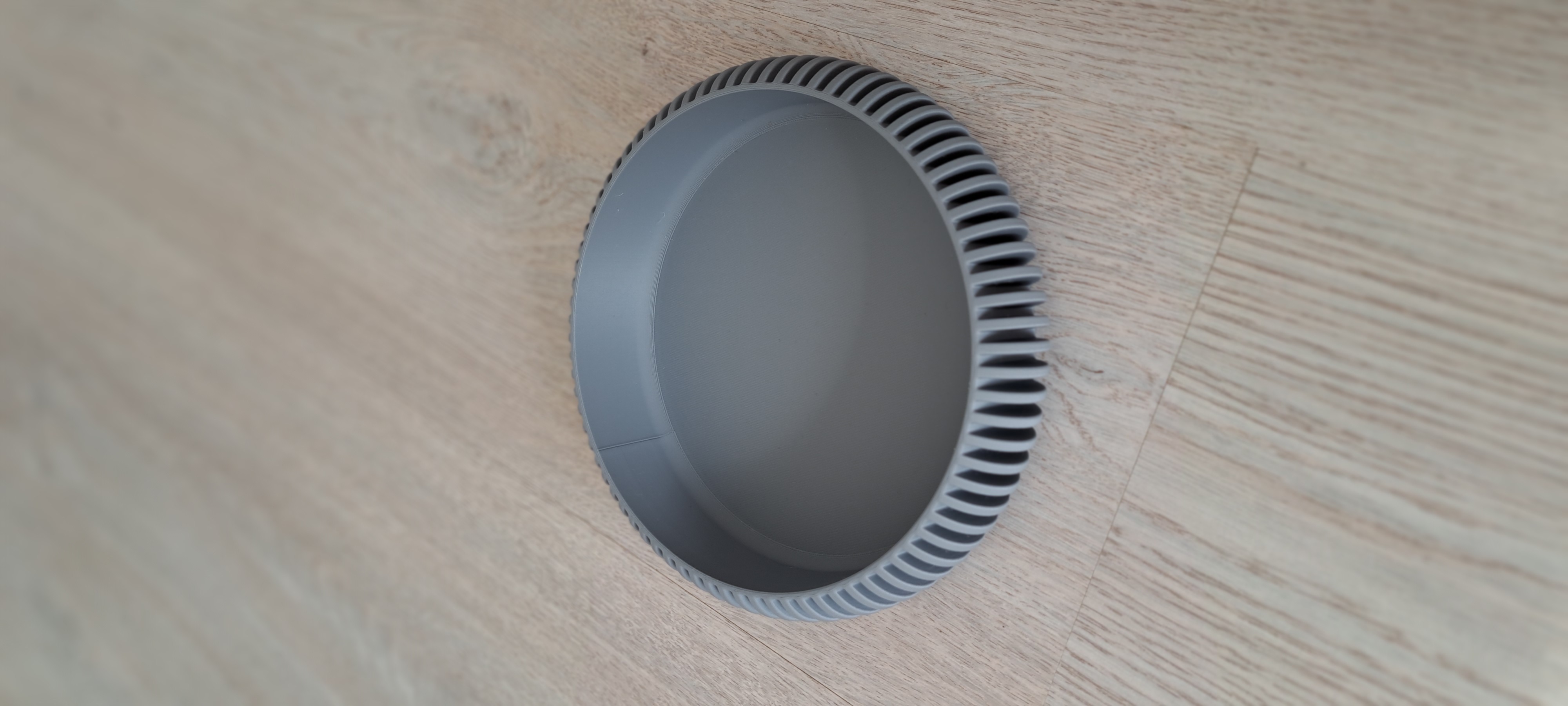 Ribbed Circular Tray — FDM Print